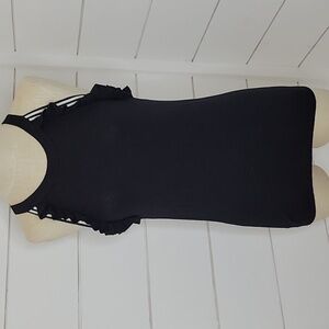 Juicy Couture medium black with white sweater tank